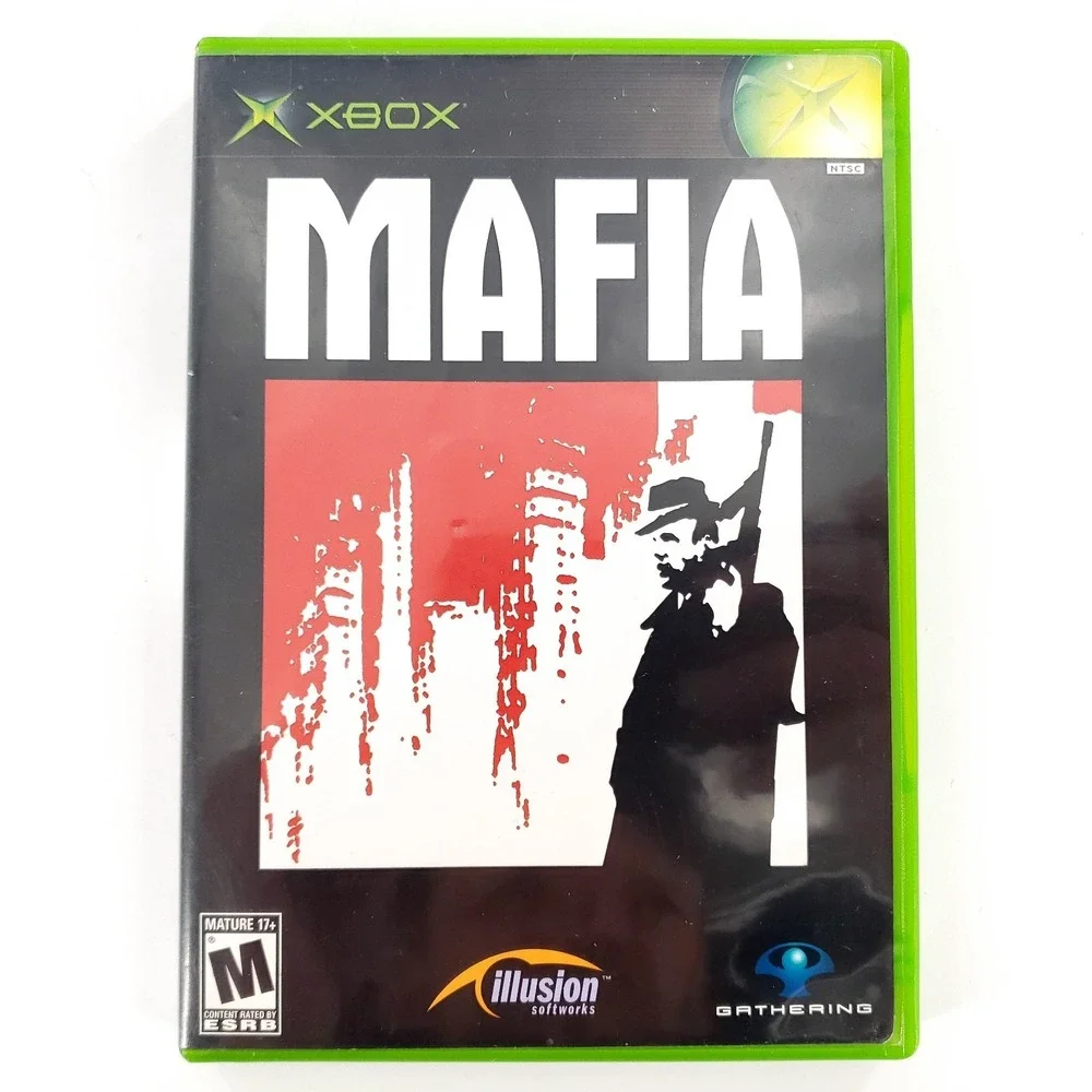Mafia (Microsoft Xbox, 2004) Complete w/ Manual Poster & Reg Card Tested & Works